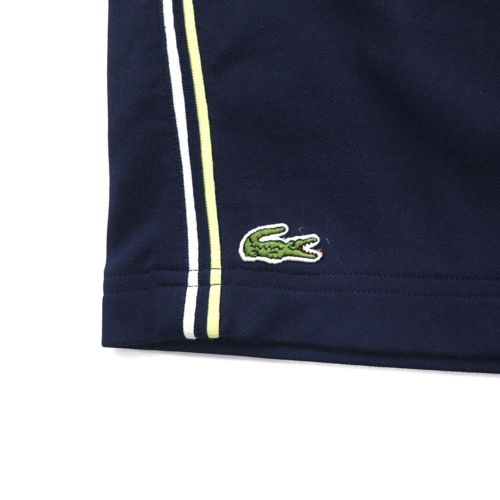 LACOSTE SPORT 90s Sideline Easy Shorts Jersey Shorts Size L Navy H1891