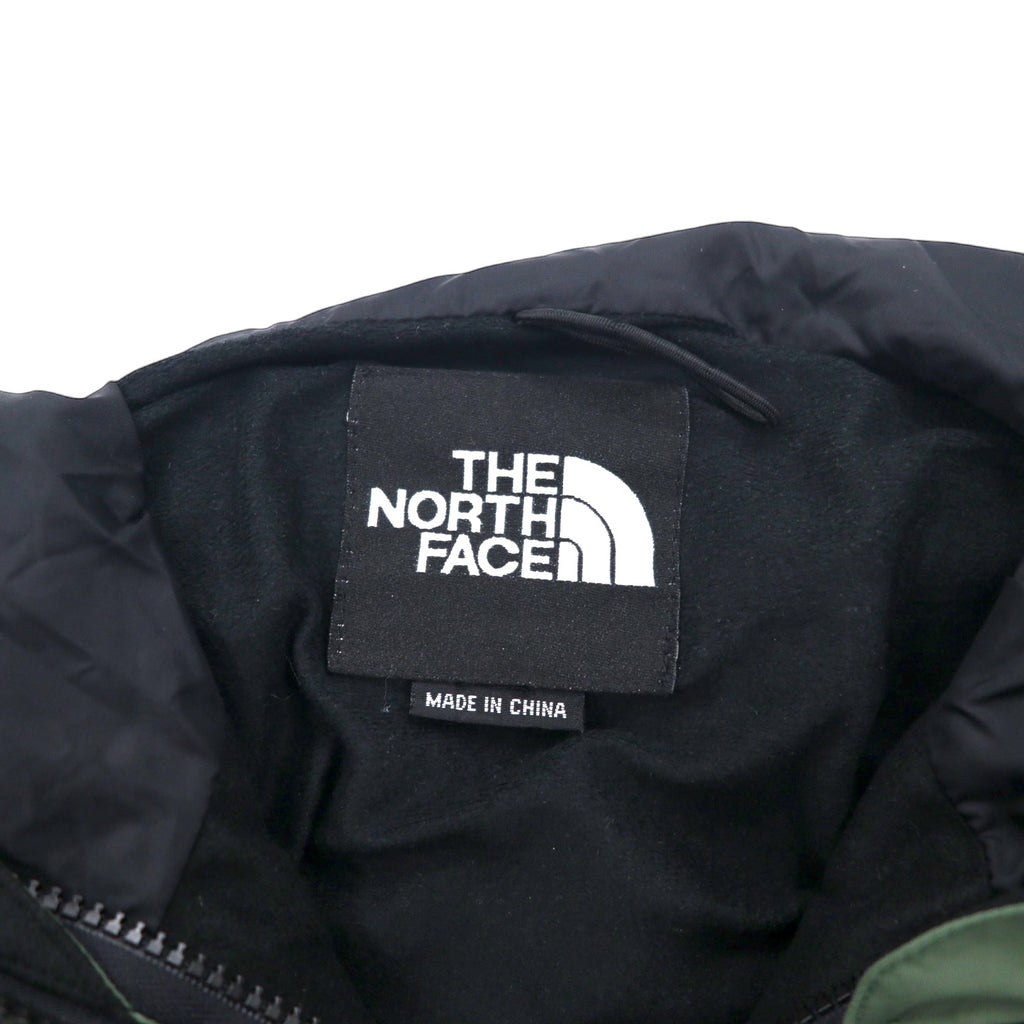 THE NORTH FACE GORE-TEX Mountain Parka M Khaki Nylon Waterproof Zip-in-Zip Double Zipper International Standard