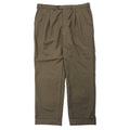 日本然リトテ-古着オンライン-BURBERRY ワイドシルエット タック スラックスパンツ 44 ウール モヘヤ混-BURBERRY Wide Silhouette Tuck Slacks Pants 44 Wool Mohair Blend