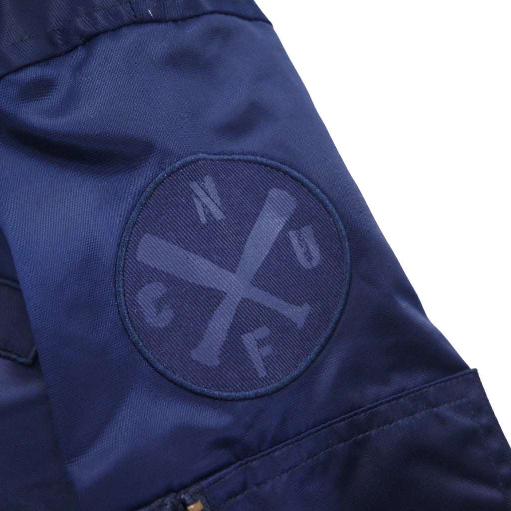 MAJESTIC Nylon MA-1 Flight Jacket, Size M, Navy, Padded, XM23-MAJ-0010-NVY5, nano universe Exclusive
