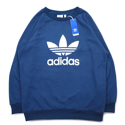 adidas originals トレフォイル クルー スウェット 2XO ブルー TREFOIL CREW DV1545 未使用品