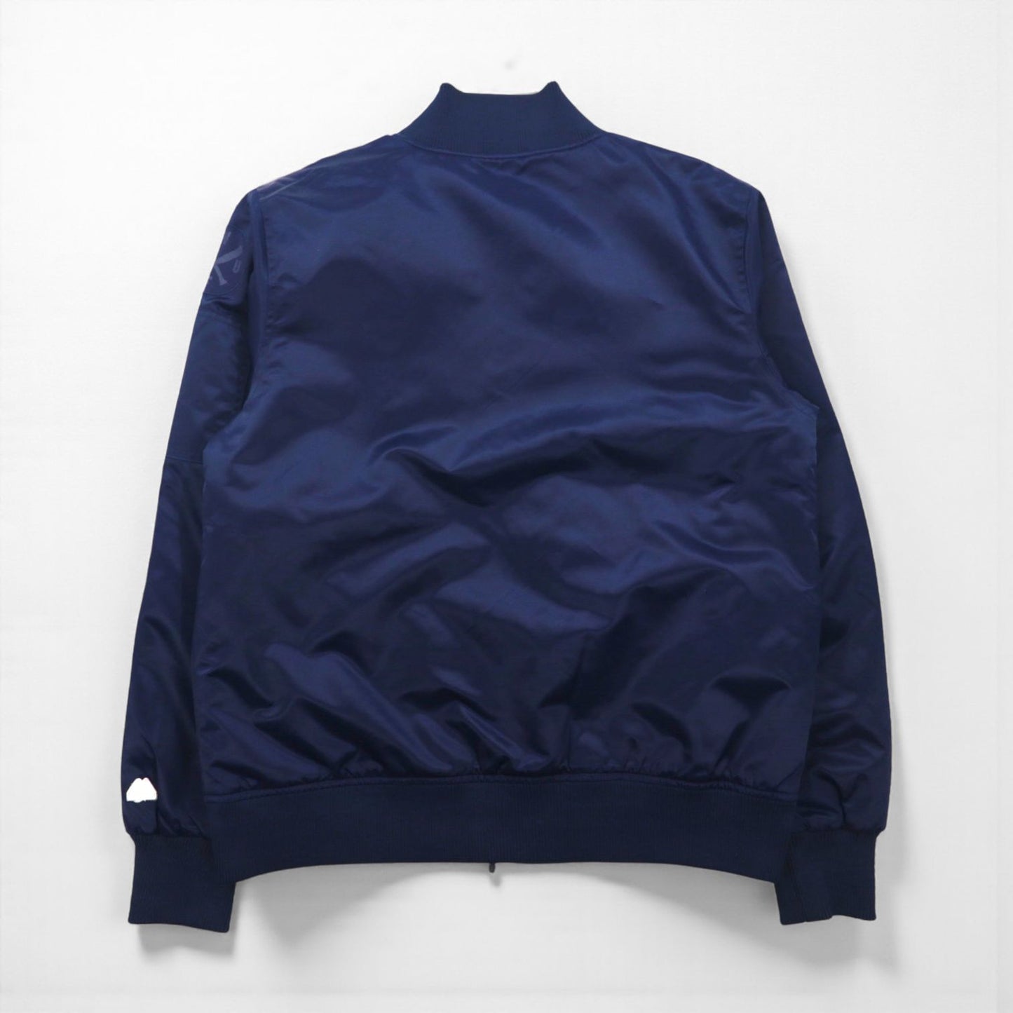 MAJESTIC Nylon MA-1 Flight Jacket, Size M, Navy, Padded, XM23-MAJ-0010-NVY5, nano universe Exclusive