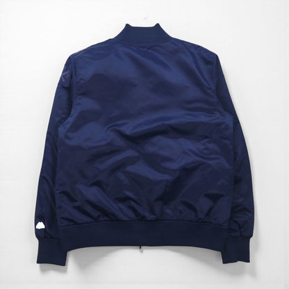 MAJESTIC Nylon MA-1 Flight Jacket, Size M, Navy, Padded, XM23-MAJ-0010-NVY5, nano universe Exclusive