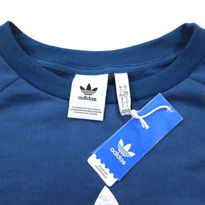 adidas originals トレフォイル クルー スウェット 2XO ブルー TREFOIL CREW DV1545 未使用品