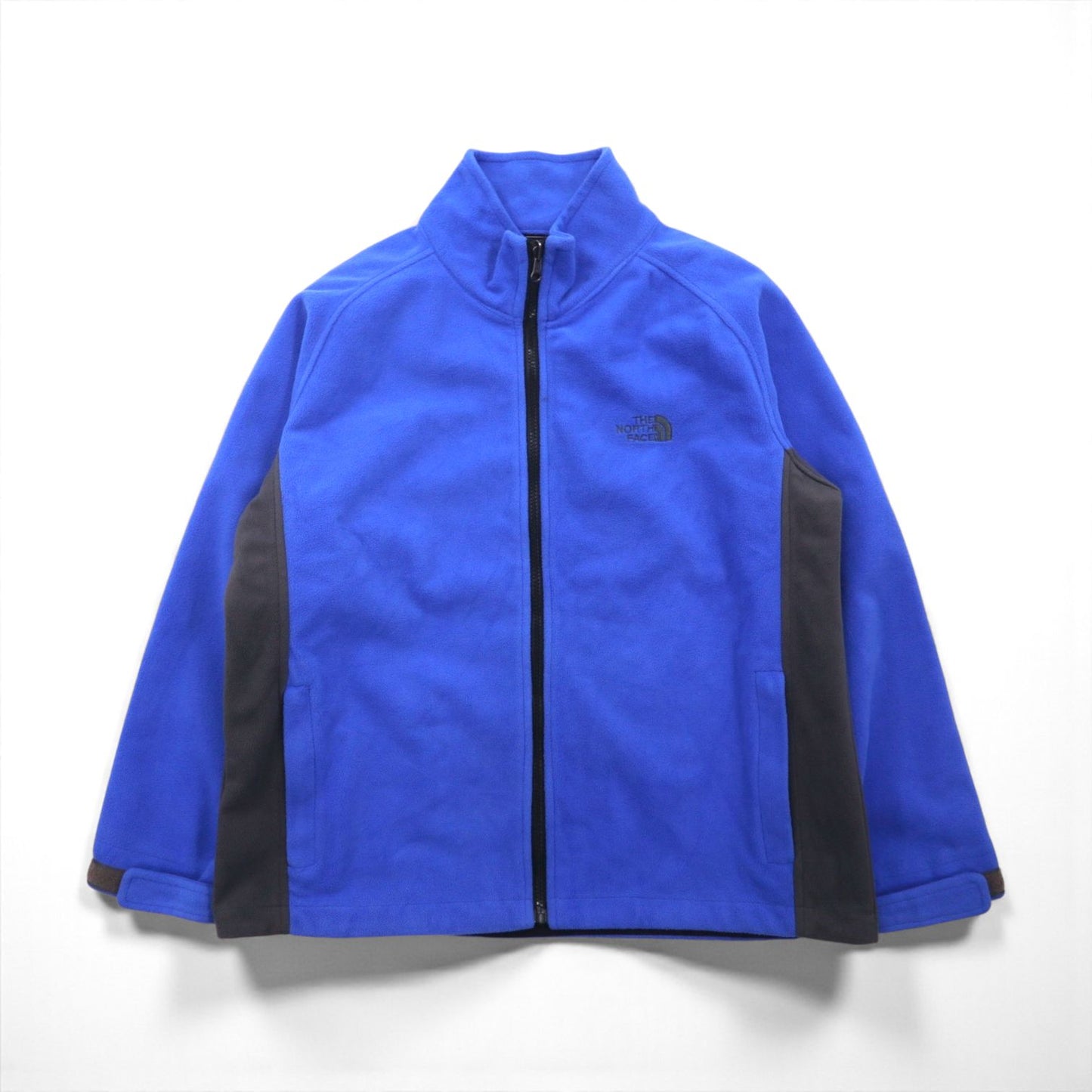 THE NORTH FACE サミットシリーズ SUMMIT SERIES フリースジャケット M ブルー ドローコード TNF-538-RG