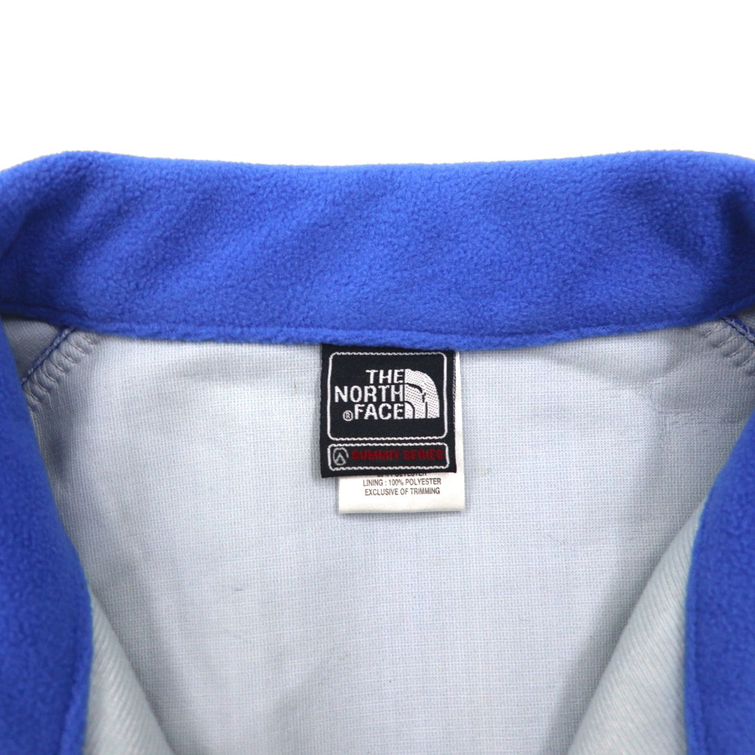 THE NORTH FACE Summit Series Fleece Jacket, Medium, Blue, Drawcord, TNF-538-RG