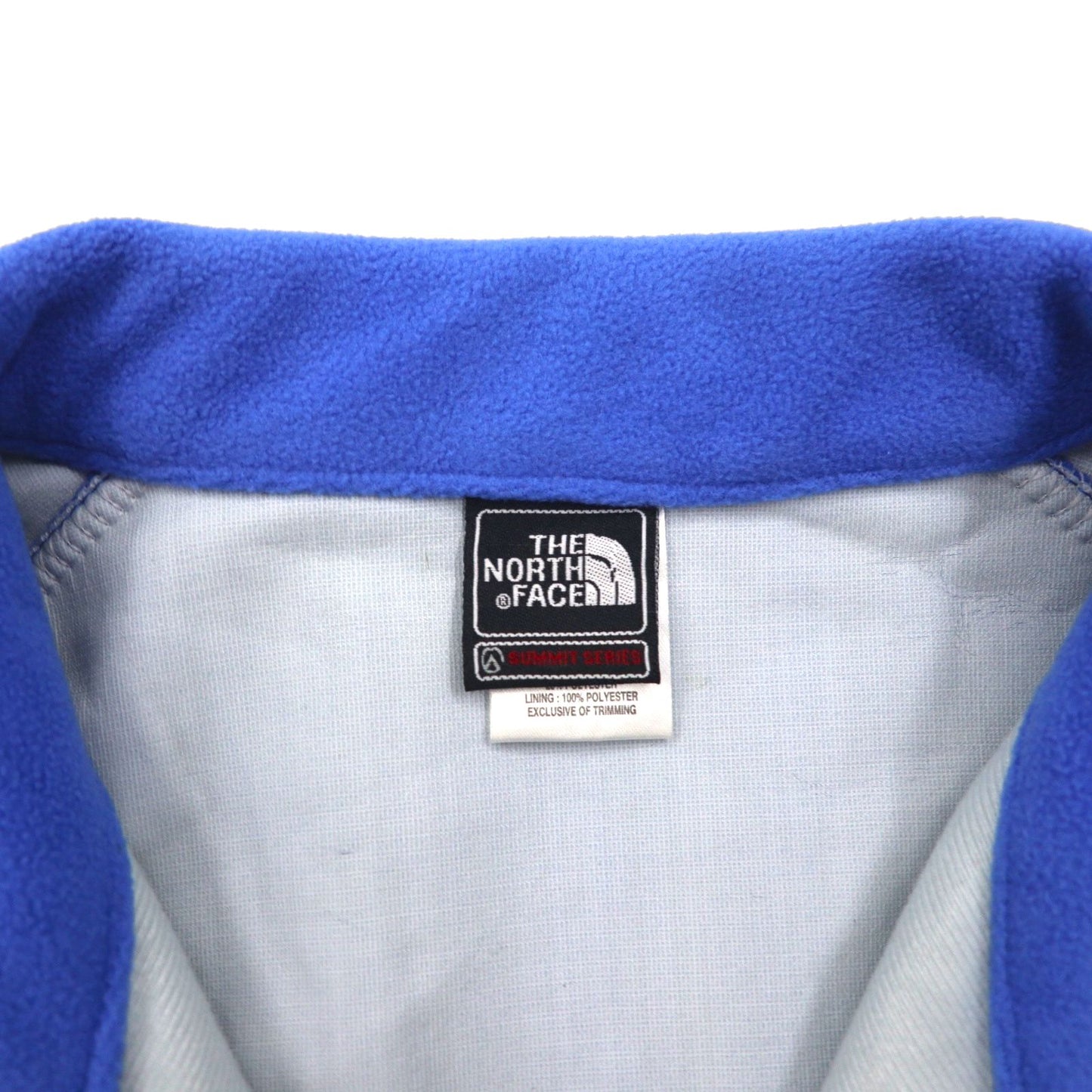 THE NORTH FACE サミットシリーズ SUMMIT SERIES フリースジャケット M ブルー ドローコード TNF-538-RG