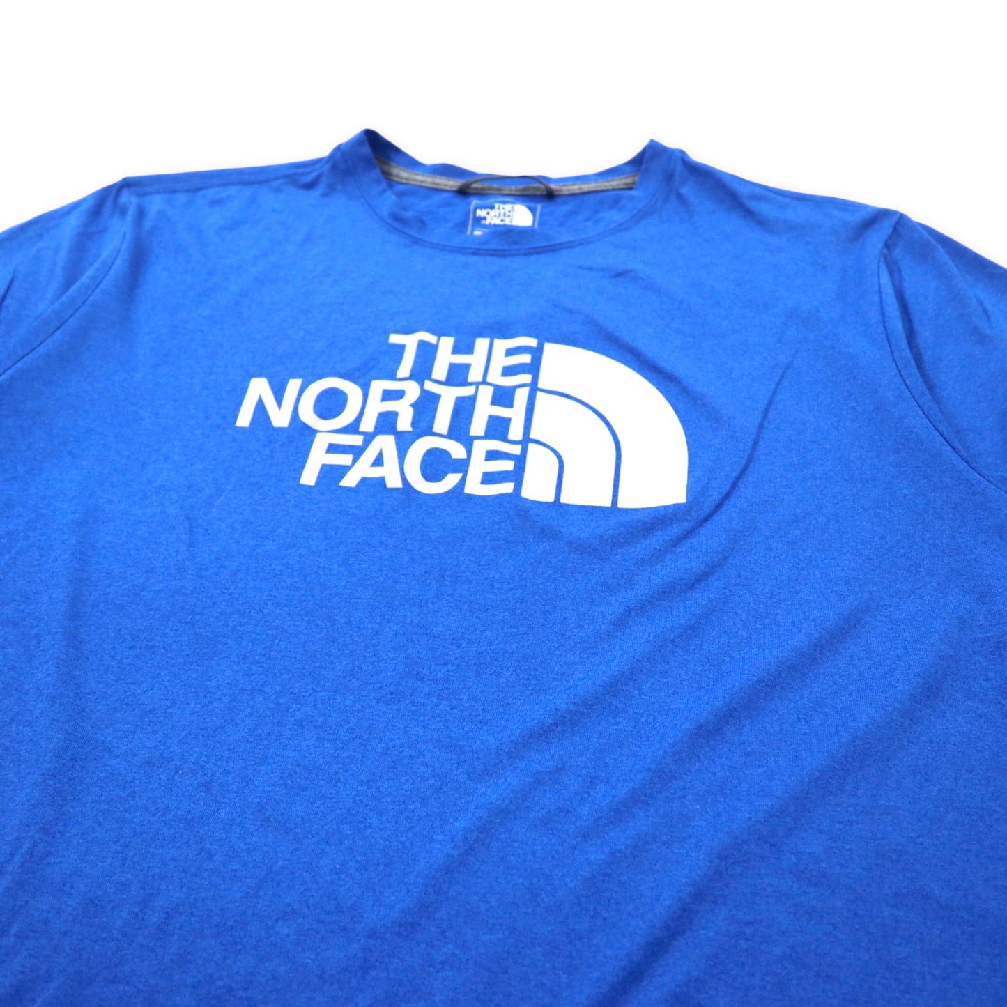 THE NORTH FACE アクティブフィット Tシャツ L ブルー ポリエステル