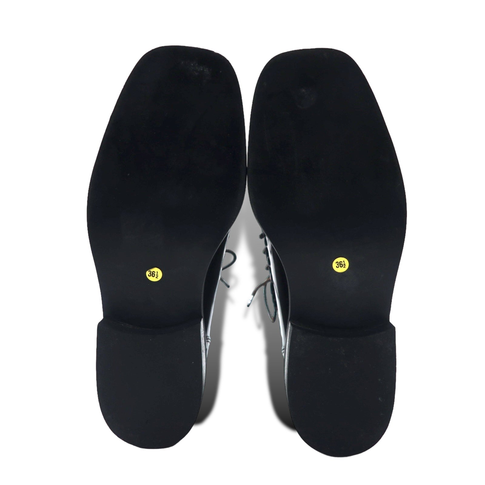 GUCCI レースアップ ショートブーツ チャッカブーツ 23.5cm ブラウン レザー 104 0153 イタリア製