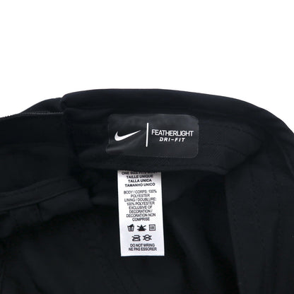 NIKE エアロビル フェザーライトキャップ FREE ベルト ブラック DRI-FIT CI2662-010