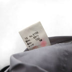 LANVIN 80s Japanese-made 2-pleat wide corduroy slacks, size M, black