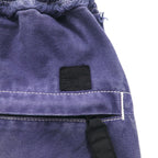 KAPITAL Repairman Track Pants, 12.5oz Broken Denim East, Flight Pants, Navy, Size L