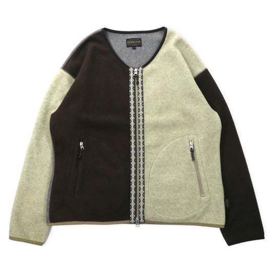日本然リトテ-古着オンライン-PENDLETON マイクロフリース カーディガン M マルチカラー ポリエステル ネイティブ柄 relume JOURNAL STANDARD別注-PENDLETON Micro FLEECE Cardigan M multi -color polyester native pattern RELUME JOURNAL STANDARD Before Note