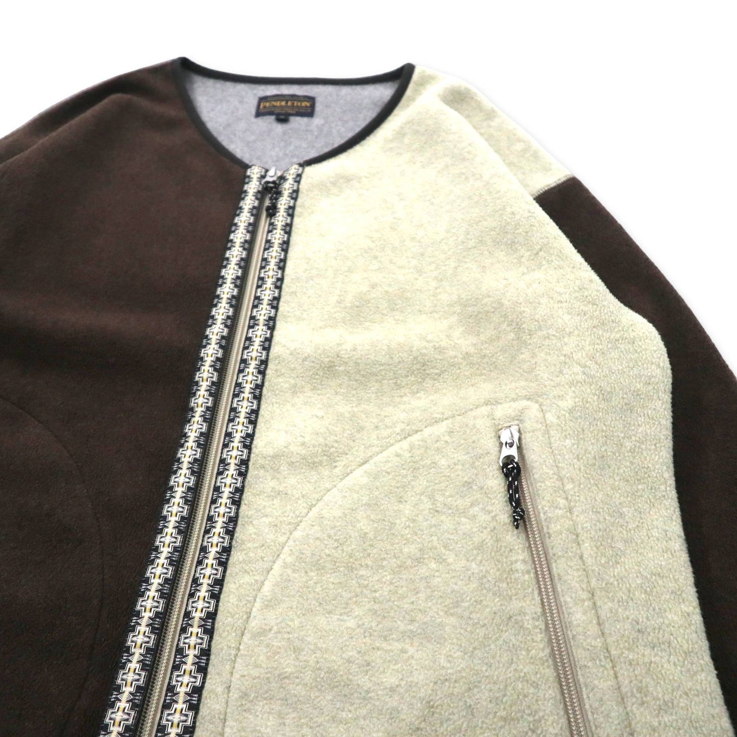 PENDLETON Micro Fleece Cardigan M Multicolor Polyester Native Pattern relume JOURNAL STANDARD Special Order
