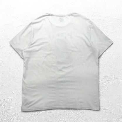 POLO RALPH LAUREN ポロベア Tシャツ XL ホワイト コットン ペルー製