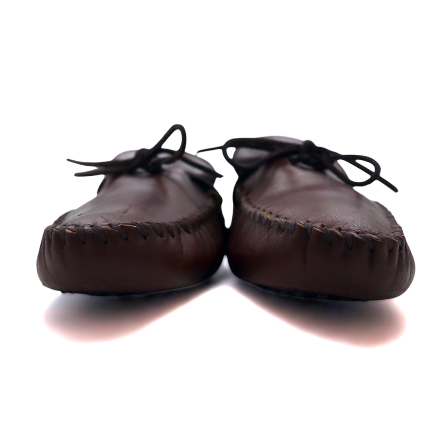 MINNETONKA MOCCASIN クラシック ドライバー モカシンシューズ 28-28.5cm ブラウン レザー CLASSIC DRIVER