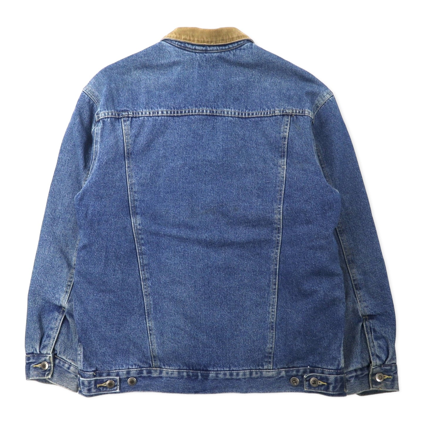 Swingster Denim Jacket G Jean M Blue Cotton Collar Corduroy