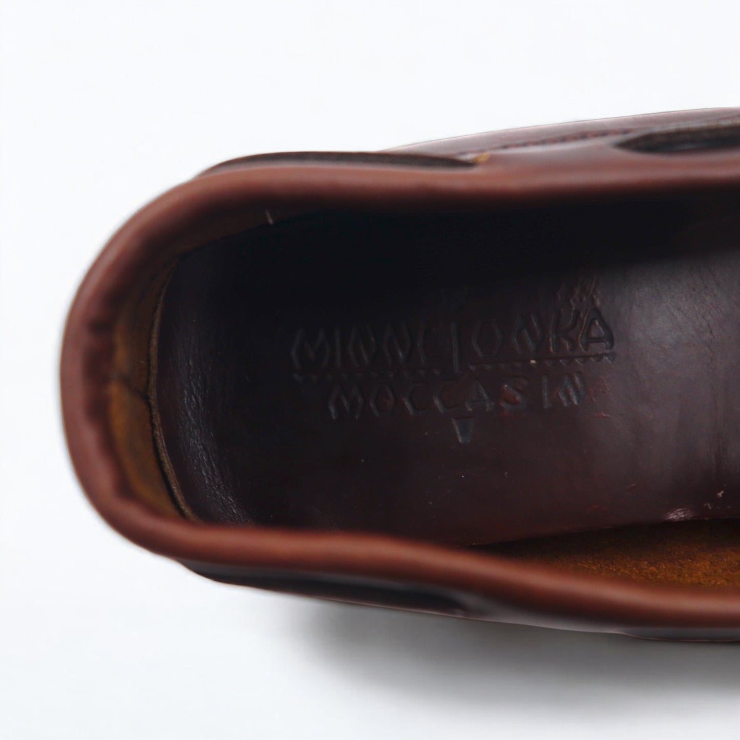 MINNETONKA MOCCASIN クラシック ドライバー モカシンシューズ 28-28.5cm ブラウン レザー CLASSIC DRIVER