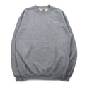 Carhartt 90s Crew Neck Sweatshirt L Grey Cotton One Point Logo Embroidery