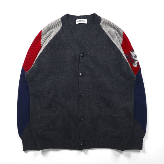 ICEBERG × DC COMICS バットマン 90年代 イタリア製 ニット カーディガン M ウール