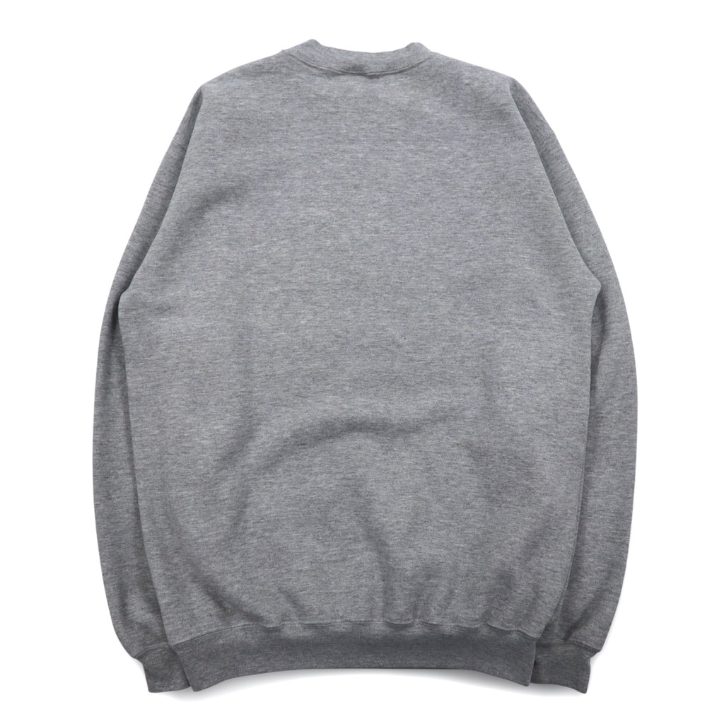 Carhartt 90s Crew Neck Sweatshirt L Grey Cotton One Point Logo Embroidery