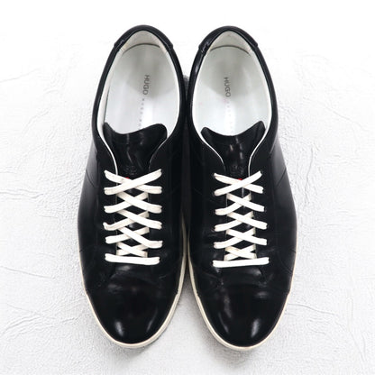 HUGO BOSS レザー ローカット スニーカー 27cm ブラック 50260610