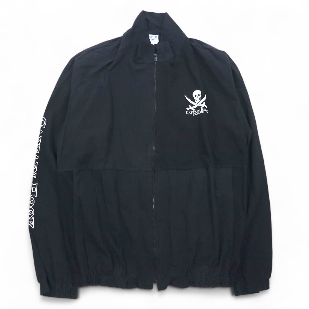 Vintage 90s Mexico Made Skull Zip-Up Jacket Captain Hook CANJUN Zip-up Jacket L Skull COTTON MAX