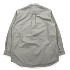 SAINT JAMES Button-down Chino Work Shirt, Medium, Beige, Cotton