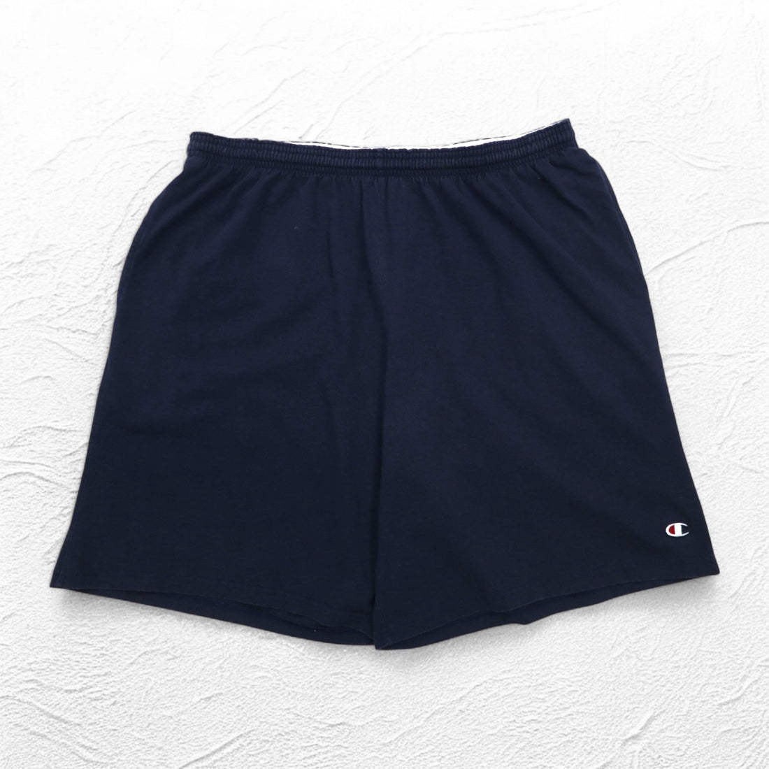 Champion イージー ショートパンツ ハーフパンツ 2XL ネイビー コットン エルサルバドル製