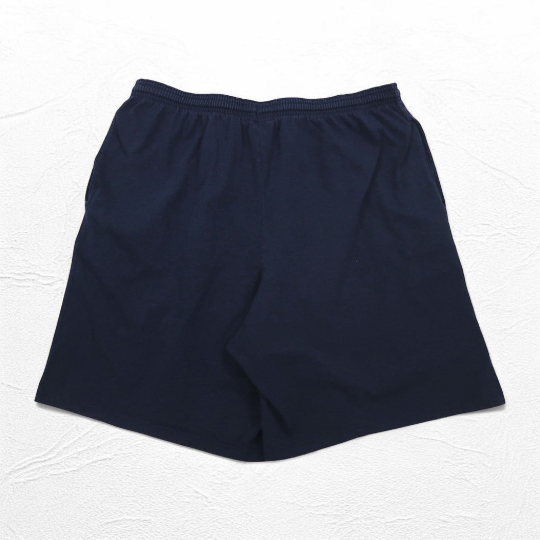 Champion イージー ショートパンツ ハーフパンツ 2XL ネイビー コットン エルサルバドル製