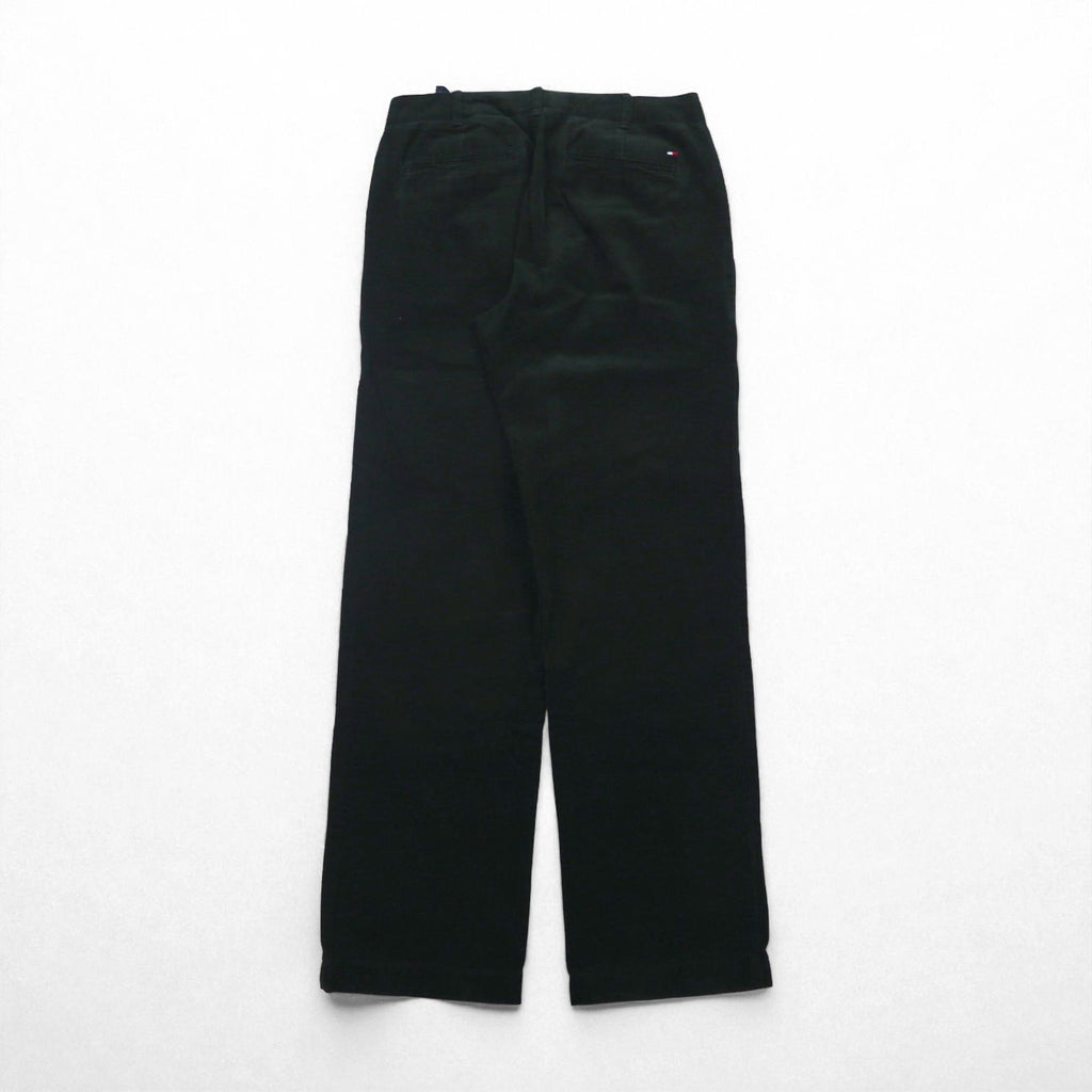 TOMMY HILFIGER Corduroy Chino Work Pants, Size M, Green, Cotton