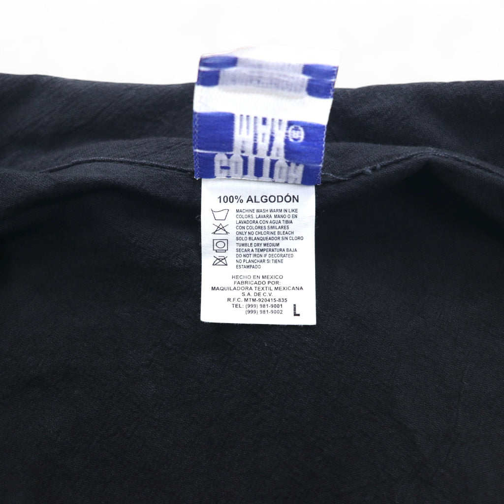 Vintage 90s Mexico Made Skull Zip-Up Jacket Captain Hook CANJUN Zip-up Jacket L Skull COTTON MAX