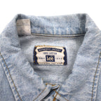 Lee 90年代 USA製 AUTHENTIC JACKET デニムジャケット Gジャン L ブルー アイスウォッシュ