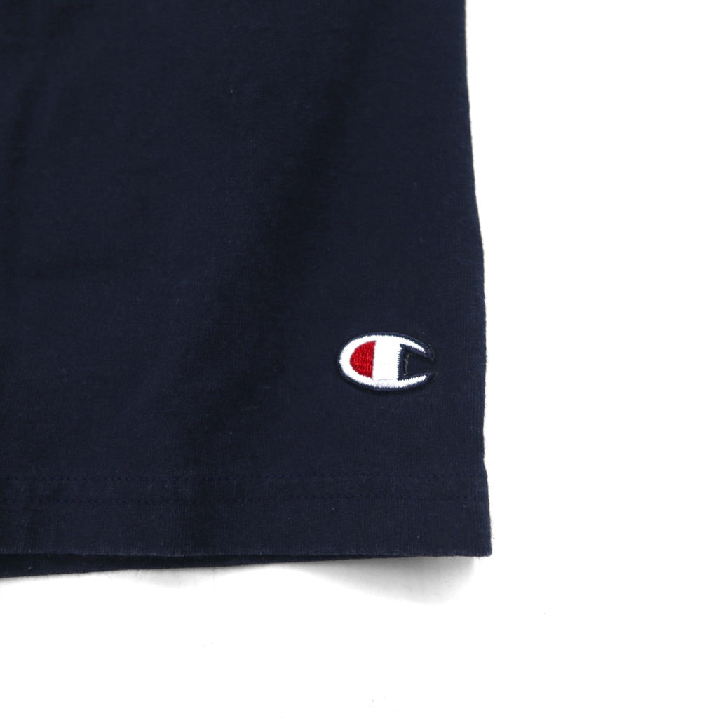 Champion イージー ショートパンツ ハーフパンツ 2XL ネイビー コットン エルサルバドル製