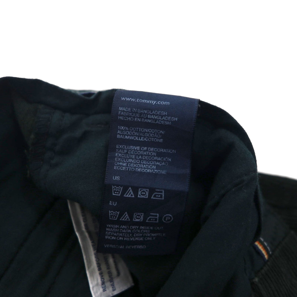 TOMMY HILFIGER Corduroy Chino Work Pants, Size M, Green, Cotton