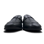 Salvatore Ferragamo Italian Made Gancini Bit Loafers 26cm Black Leather 49VF 54959