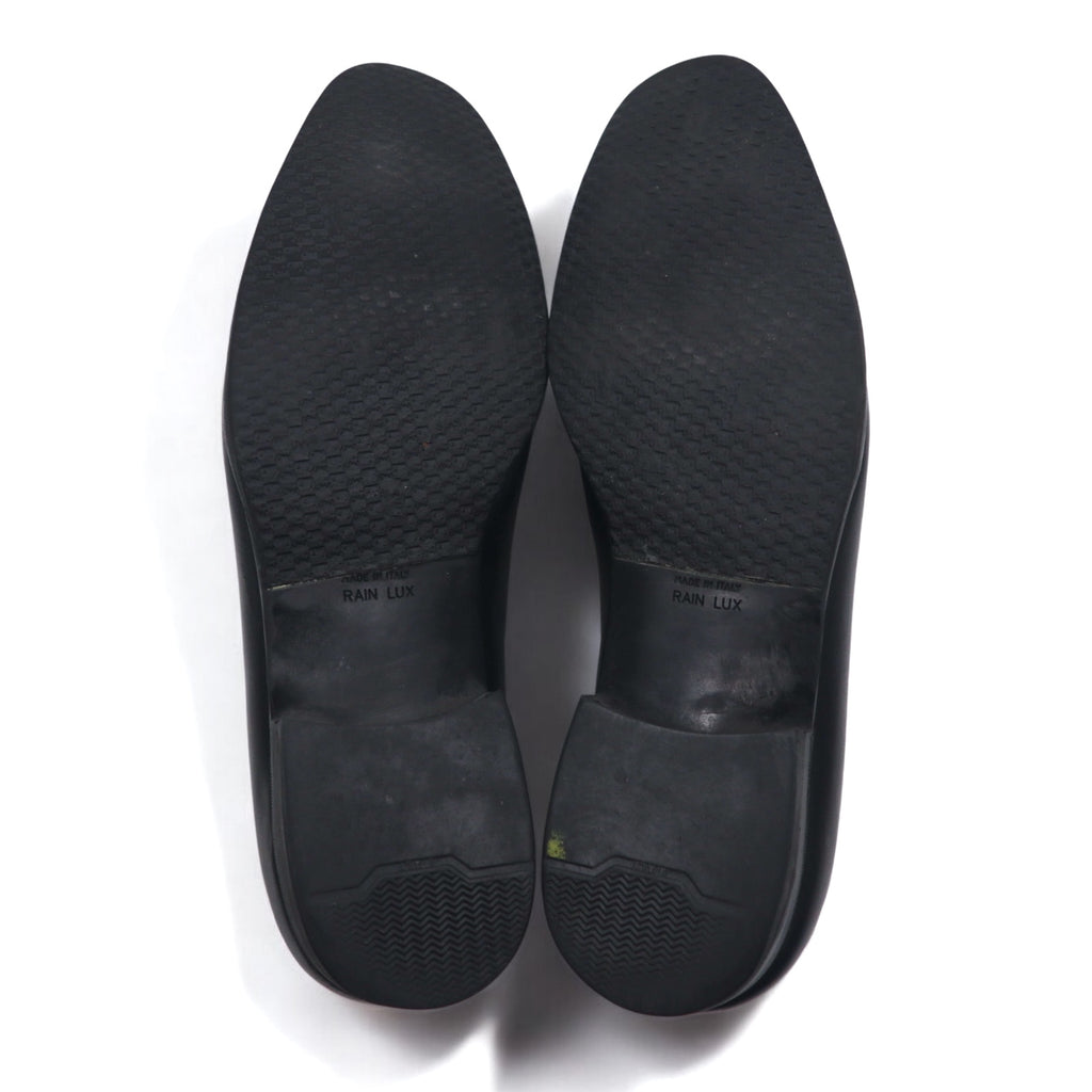 Salvatore Ferragamo Italian Made Gancini Bit Loafers 26cm Black Leather 49VF 54959