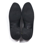 Salvatore Ferragamo Italian Made Gancini Bit Loafers 26cm Black Leather 49VF 54959