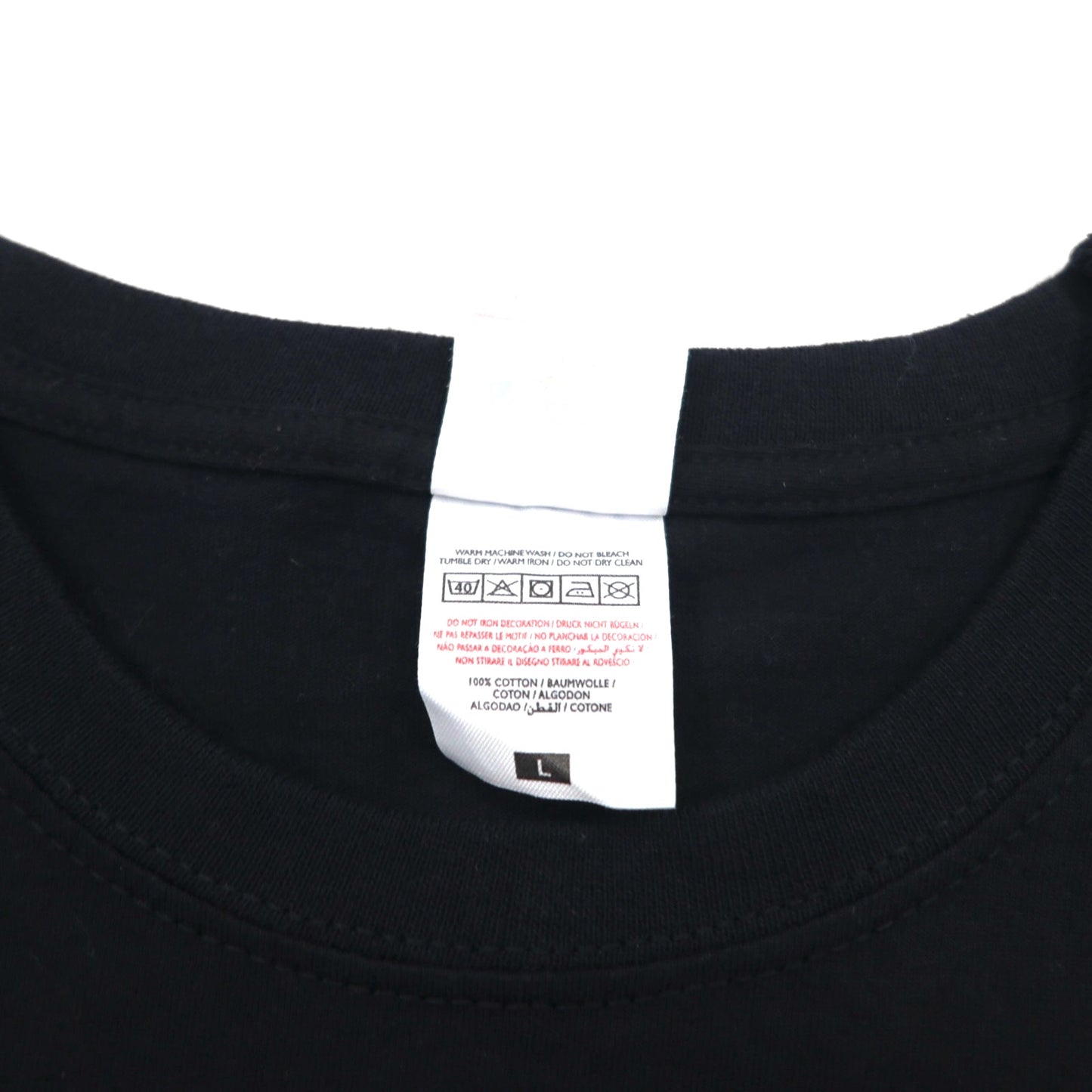 IRON MAIDEN アイアン メイデン バンド Tシャツ L ブラック 両面プリント ユニオンジャック FRUIT OF THE LOOM モロッコ製