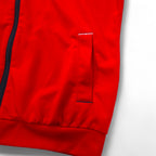 FILA Track Jacket Jersey Set L Navy Red Polyester