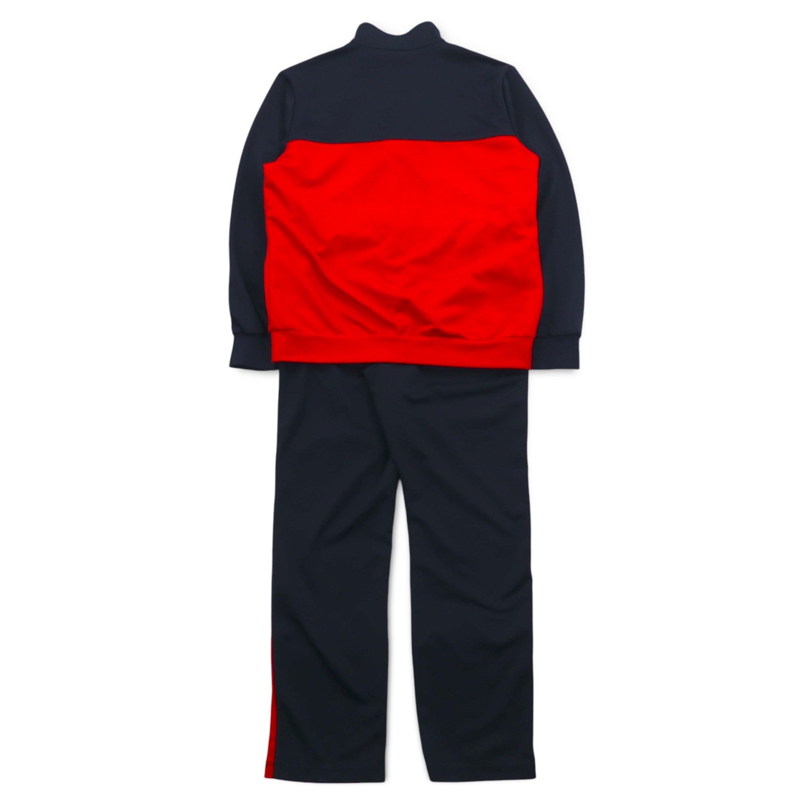 FILA Track Jacket Jersey Set L Navy Red Polyester