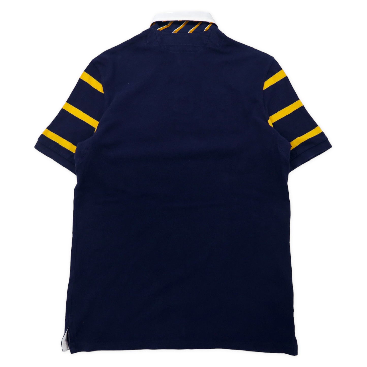 POLO RALPH LAUREN ポロシャツ S ネイビー コットン P.R.L.F.C. 1939-40 ナンバリング CLASSIC FIT