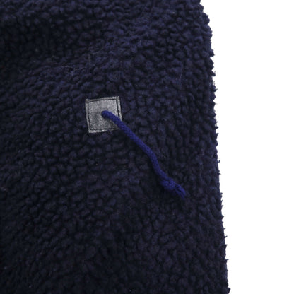 ALPHA INDUSTRIES N-3B Denim Flight Jacket, XL, with Boa Liner and Detachable Fur Lining