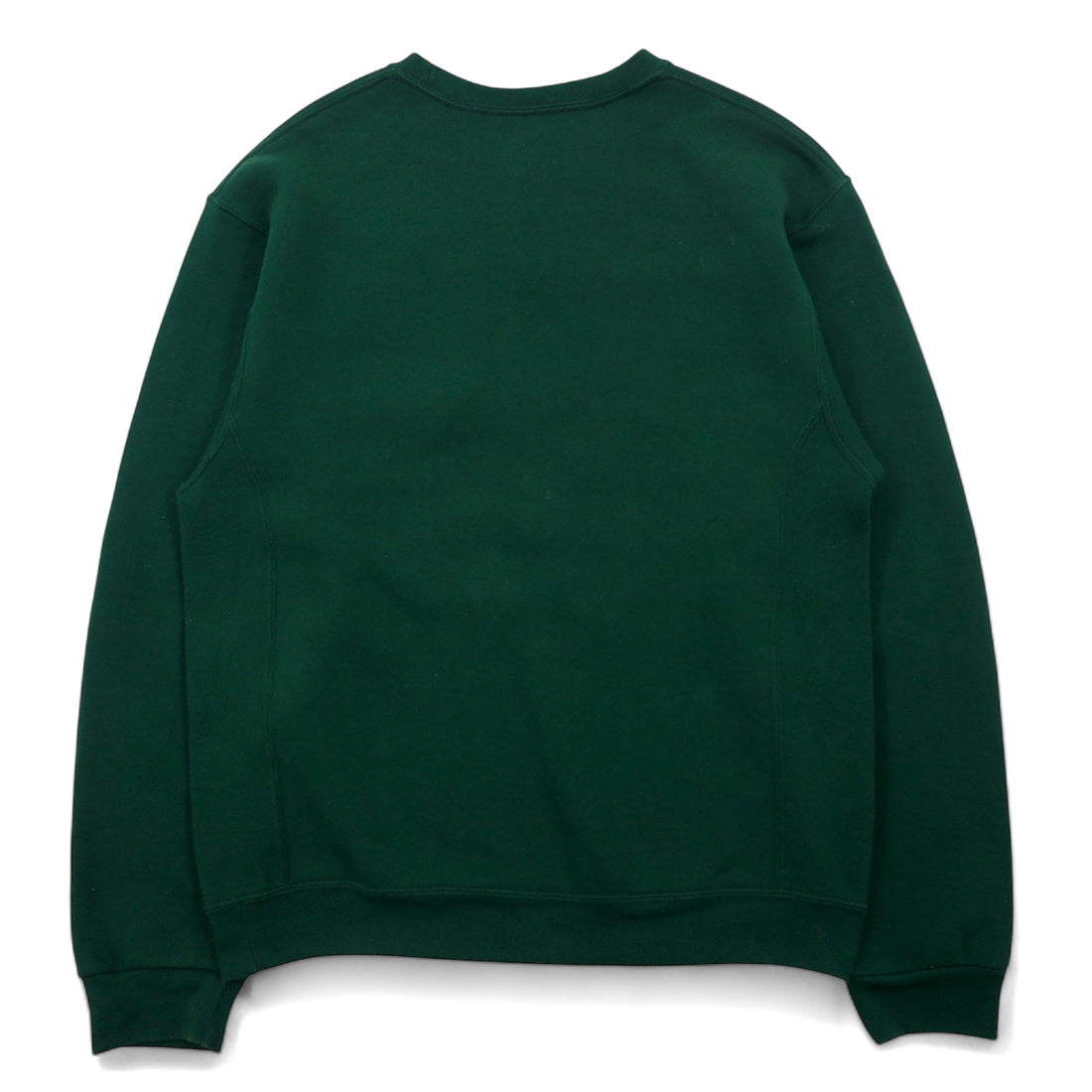 RUSSEL ATHLETIC SWEATSHIRT M GREEN COTTON EMBROIDERED FLEECE LINING OREGON BCS NATIONAL CHAMPIONSHIP