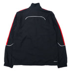 adidas Track Jacket Jersey L Black Polyester CLIMALITE 3 Stripes G35832 Unused
