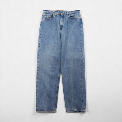 Levi's 90s Made in USA 550 Baggy Relaxed Fit Denim Jeans, Size L, Indigo, RELAXED FIT 00550-4891