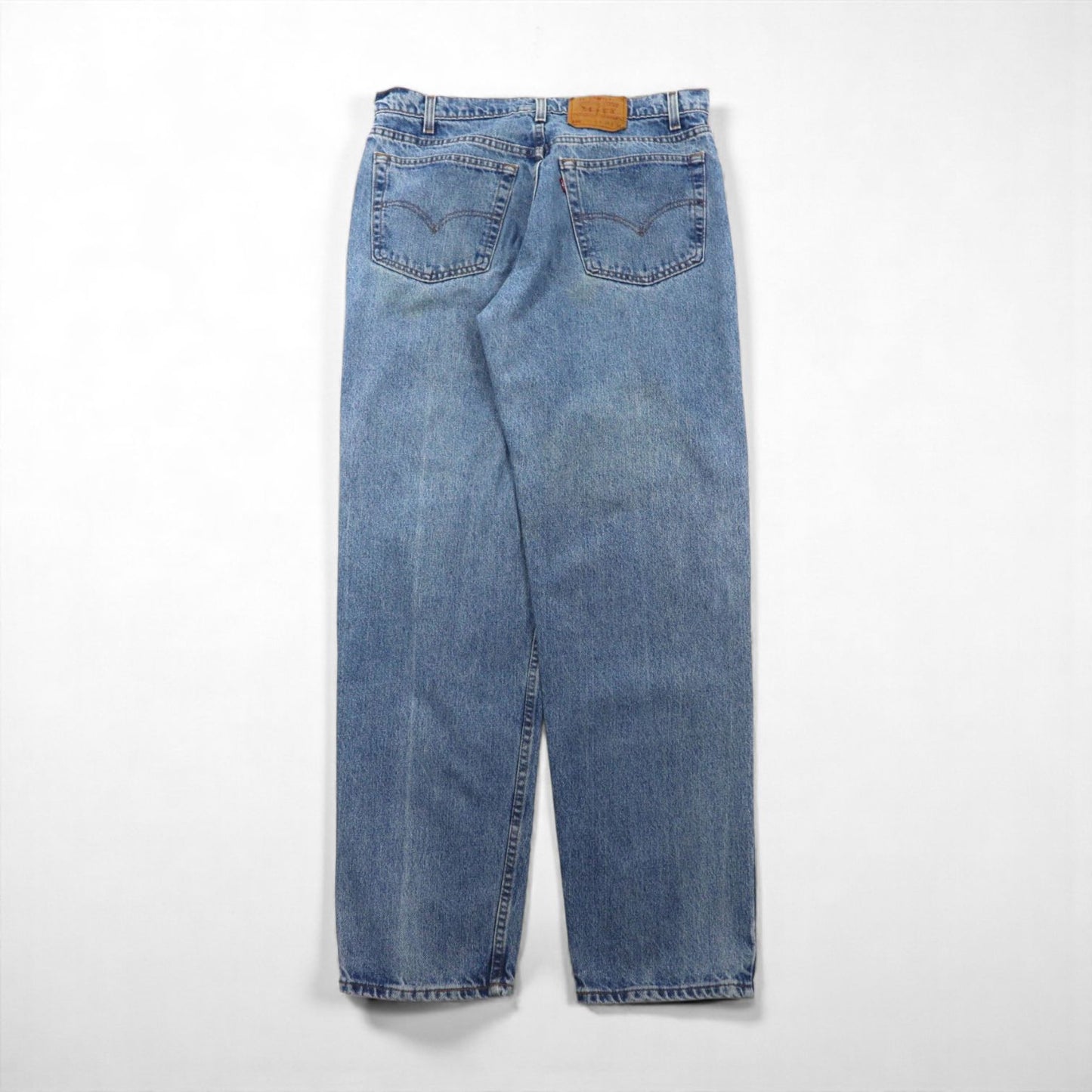 Levi's 90s Made in USA 550 Baggy Relaxed Fit Denim Jeans, Size L, Indigo, RELAXED FIT 00550-4891
