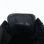 GUCCI イタリア製 ジャーマントレーナー レザー スニーカー 26.5cm ブラック スエード 317052