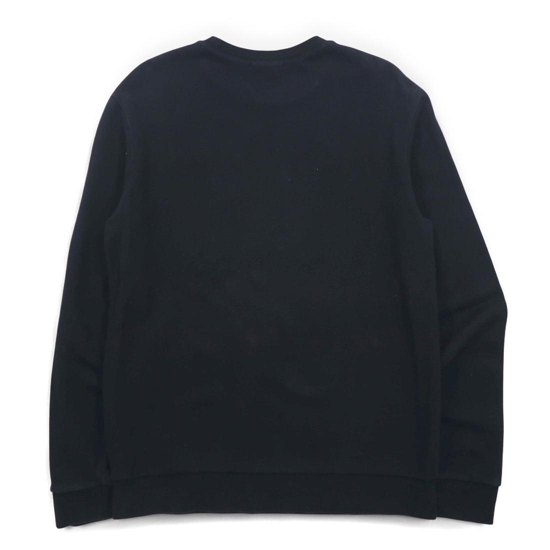GUESS Triangle Logo Print Sweatshirt L Black Cotton