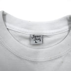 Japan Shine 浮世絵 プリント Tシャツ L ホワイト コットン 日本画 歌舞伎 尾上菊五郎